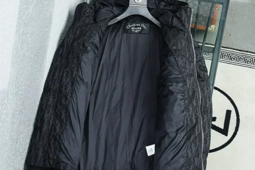 Dior Down Jacket Black