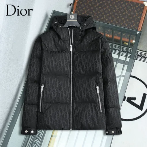 Dior Down Jacket Black