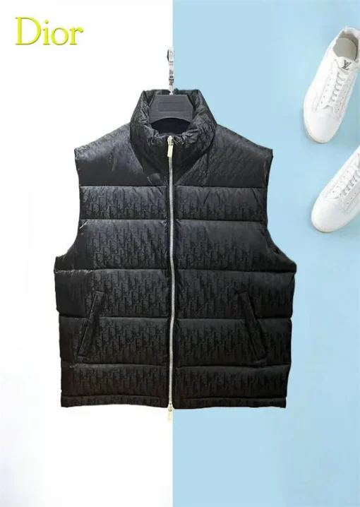 Dior Vest Down Jacket Black