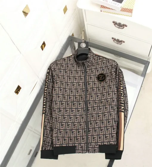 Fendi Jacket Beige And Black