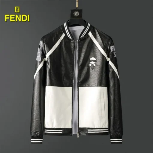 Fendi Jacket Black And White