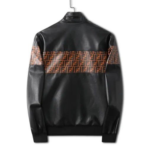 Fendi Jacket Black And Brown