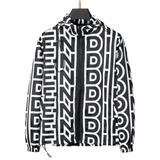 Fendi Jacket Black And White