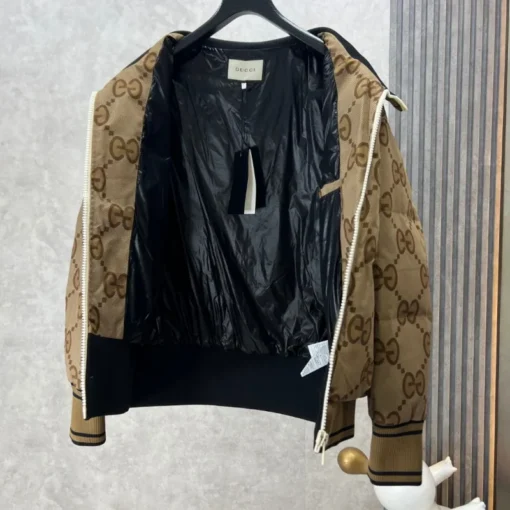 GG Jacket Brown And Black - Image 2