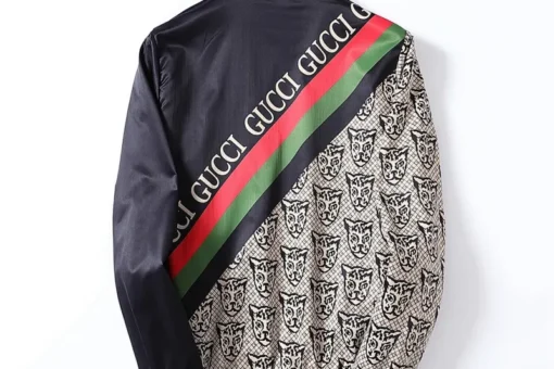 GG Jacket Black White And Border