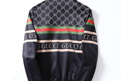 GG Jacket Black White And Border