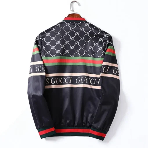 GG Jacket Black White And Border