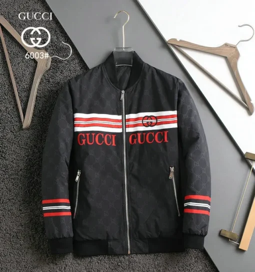 GG Jacket Black And Border