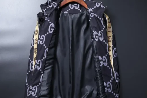 GG Jacket Black And Beige