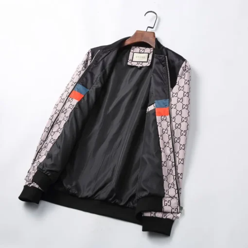 GG Jacket Black And Cream - Image 2