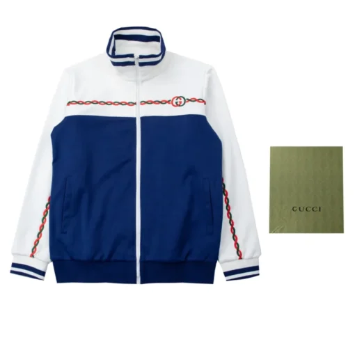 GG Jacket Blue White