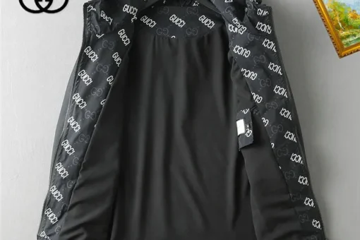 GG Jacket Black White