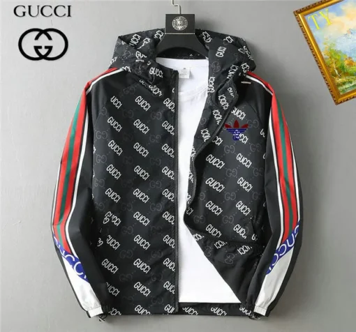 GG Jacket Black White