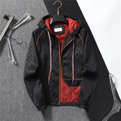 GG Jacket Black Red