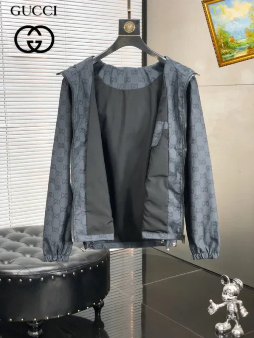 GG Jacket Gray Print - Image 3