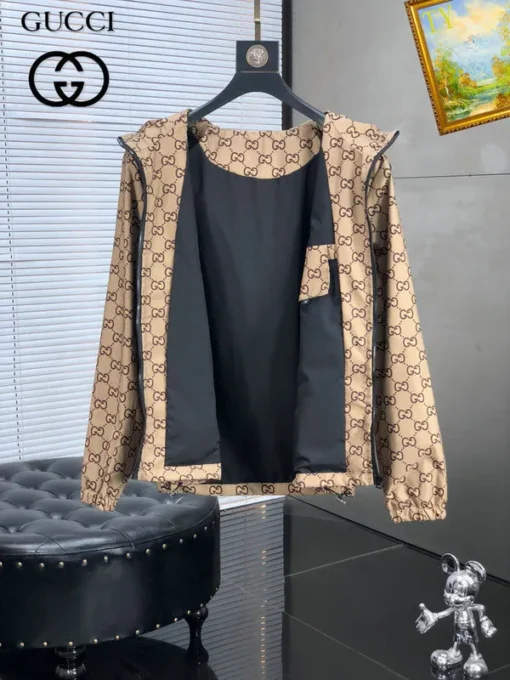 GG Jacket Beige Print