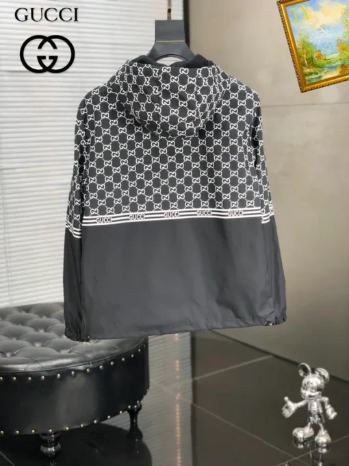 GG Jacket Black Gray