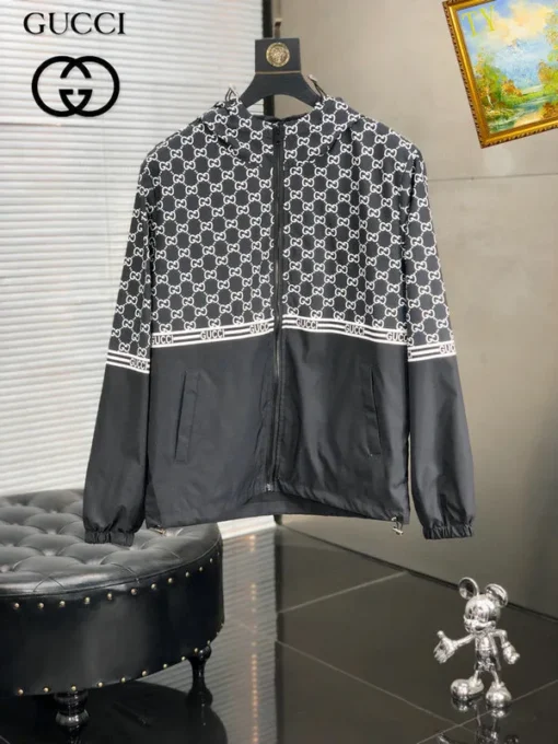 GG Jacket Black Gray