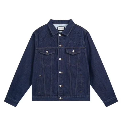 GG Denim Jacket Navy Blue