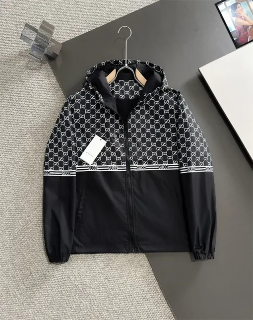 GG Jacket Black Gray