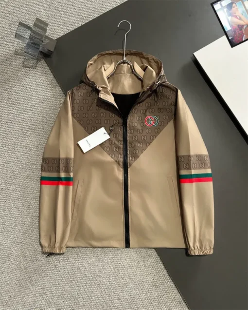 GG Jacket Beige Brown