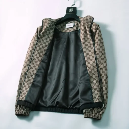 GG Jacket Black Beige