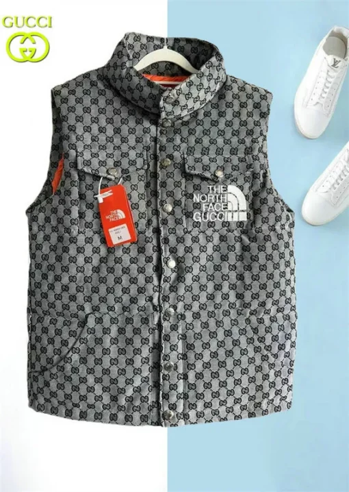 GG Vest Jacket Gray