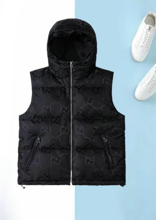 GG Vest Jacket Black