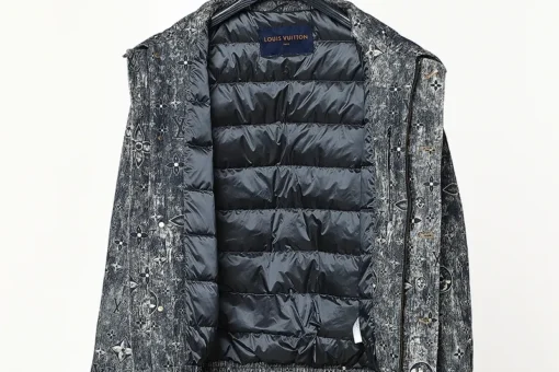 LV Down Jacket Denim