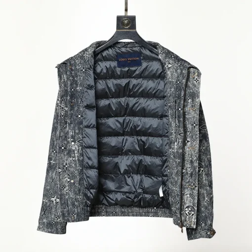 LV Down Jacket Denim