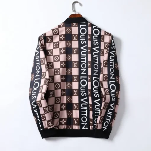 LV Jacket Beige And Black