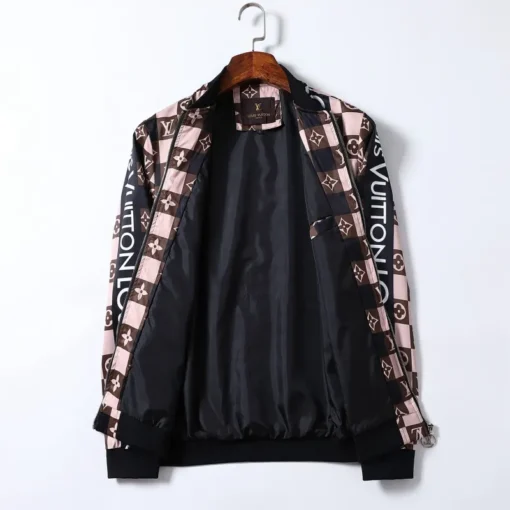 LV Jacket Beige And Black