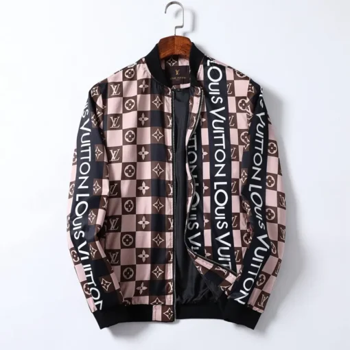 LV Jacket Beige And Black