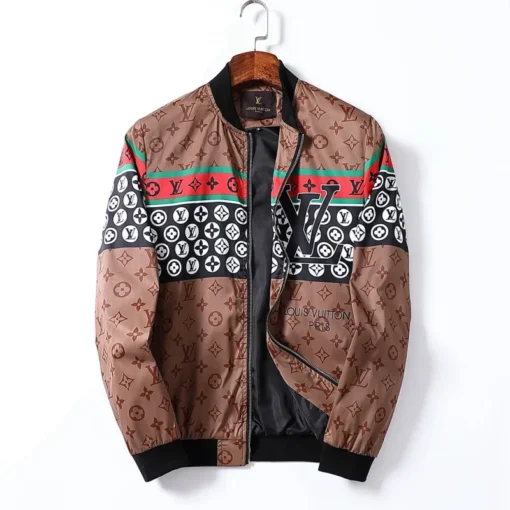 LV Jacket Brown