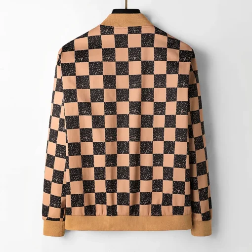 LV Jacket Beige And Black - Image 2