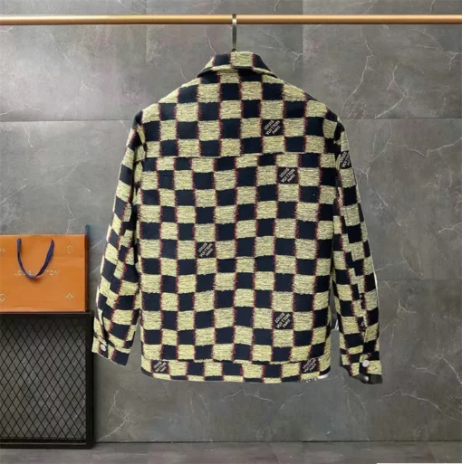 LV Jacket Beige And Black