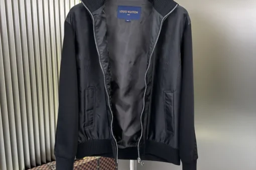 LV Jacket Gray And Black