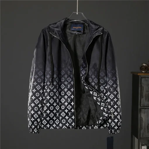 LV Jacket Black Gray