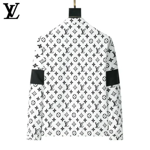 LV Jacket Black And White