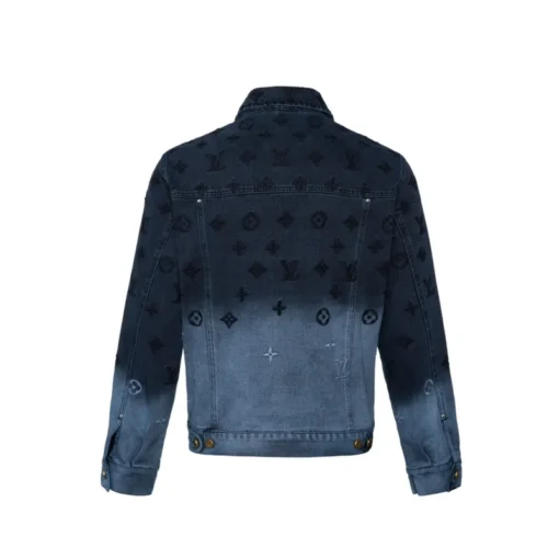 LV Denim Jacket Black Jeans - Image 2