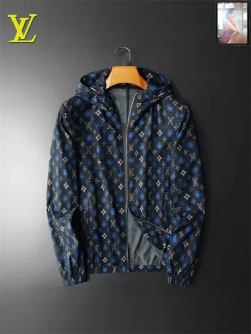 LV Jacket Black Blue