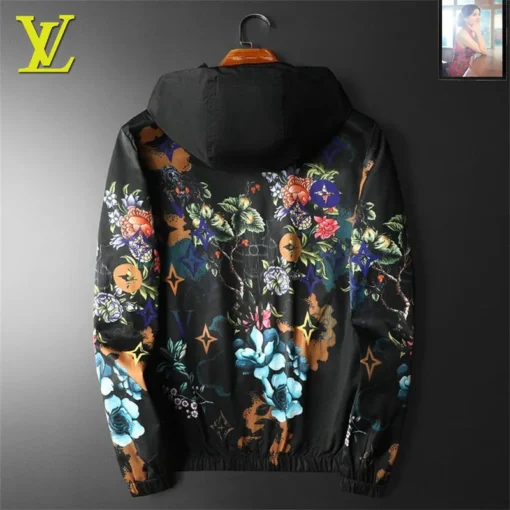 LV Jacket Black Print