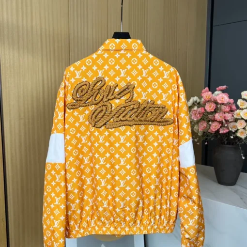 LV Jacket Orange And White