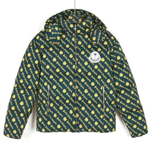 Moncler Jacket Navi Blue And Yellow