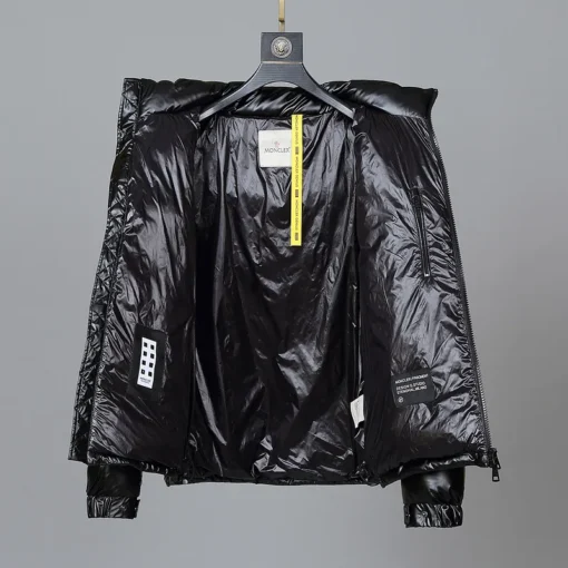 Moncler Jacket Black Glossy