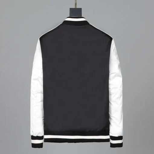 Moncler Jacket Black And White - Image 2