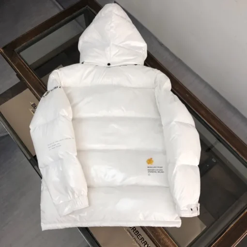 Moncler Jacket White And Black