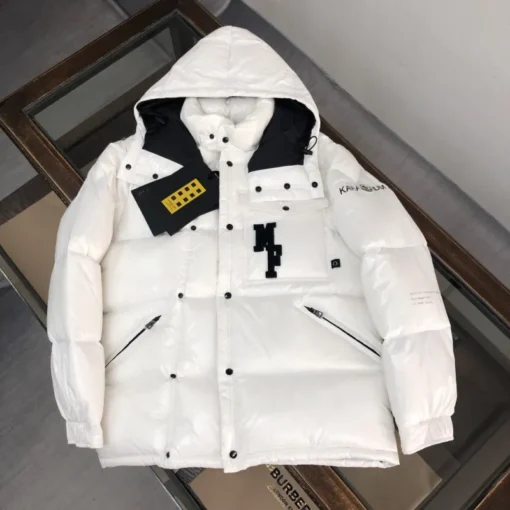 Moncler Jacket White And Black