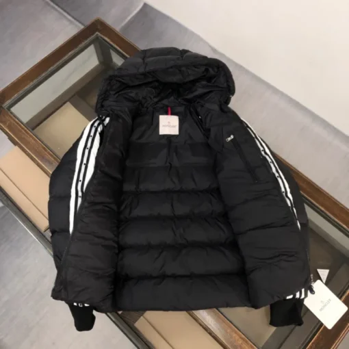 Moncler Jacket Black And White - Image 3