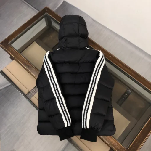 Moncler Jacket Black And White - Image 2